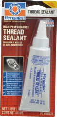 Permatex - 50 mL Tube, White, Paste High Strength Threadlocker - Series 565 - All Tool & Supply