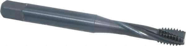 OSG - M6x1.00 Metric Coarse 3 Flute 6H Modified Bottoming Spiral Flute Tap - Powdered Metal, Oxide Finish, 2-1/2" OAL, Right Hand Flute, Right Hand Thread, D5, Series EXOTAP - All Tool & Supply