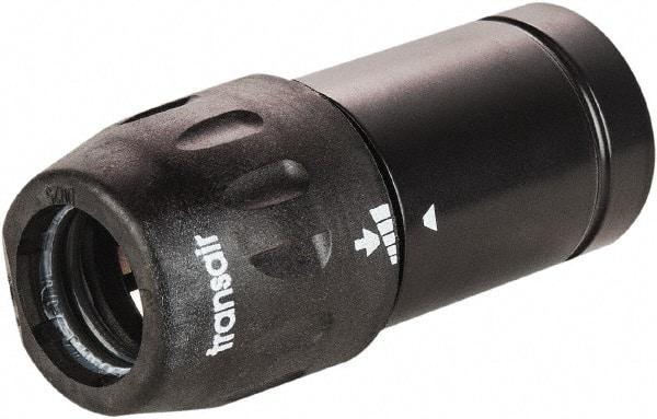 Transair - 2-1/2" ID, 63mm OD, 63 mm to 40 mm Plug-In Reducer - Plastic, 232 Max psi, 3-7/8" Long - All Tool & Supply