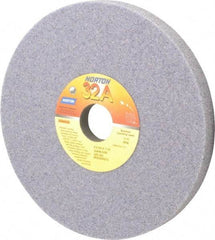 Norton - 8" Diam x 1-1/4" Hole x 3/4" Thick, I Hardness, 46 Grit Surface Grinding Wheel - Aluminum Oxide, Type 5, Coarse Grade, 3,105 Max RPM, Vitrified Bond, One-Side Recess - All Tool & Supply