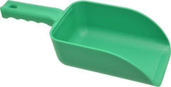 Remco - 32 oz Green Polypropylene Flat Bottom Scoop - 4.3" Wide x 3" Deep Bowl, 4-1/2" Handle Length, 11-1/2" OAL - All Tool & Supply