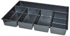 Kennedy - Tool Box Durable ABS Plastic Organizer - 23" Wide x 16-1/2" Deep x 4" High, Black, For 27" Wide Roller Cabinets - All Tool & Supply