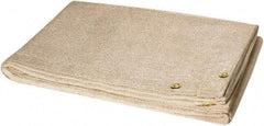 Steiner - 10' High x 8' Wide x 0.035" Thick Fiberglass Welding Blanket - Tan, Grommet - All Tool & Supply