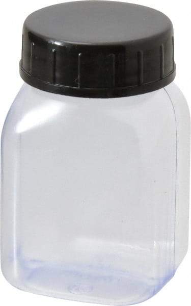 Dynalon Labware - 50 mL Wide-Mouth Bottle - PVC, Clear, 2.36" High x 0.98" Diam, 0.98" Cap - All Tool & Supply