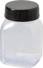 Dynalon Labware - 50 mL Wide-Mouth Bottle - PVC, Clear, 2.36" High x 0.98" Diam, 0.98" Cap - All Tool & Supply