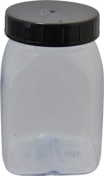 Dynalon Labware - 200 mL Wide-Mouth Bottle - PVC, Clear, 3.42" High x 1.69" Diam, 1.69" Cap - All Tool & Supply