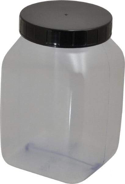 Dynalon Labware - 1,000 mL Wide-Mouth Bottle - PVC, Clear, 5.71" High x 2.76" Diam, 2.76" Cap - All Tool & Supply