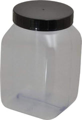 Dynalon Labware - 1,000 mL Wide-Mouth Bottle - PVC, Clear, 5.71" High x 2.76" Diam, 2.76" Cap - All Tool & Supply