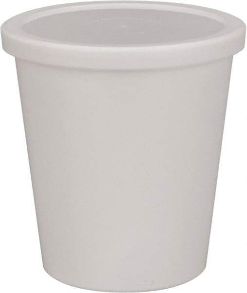 Dynalon Labware - 7.5 oz Disposable Container - PPCO, White, 2-3/4" High x 2-3/4" Diam, 3/4" Cap - All Tool & Supply