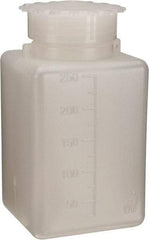 Dynalon Labware - 250 mL Wide-Mouth Bottle - Polyethylene, Translucent, 4.52" High x 2.17" Diam, 3/4" Cap - All Tool & Supply