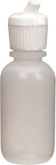 Dynalon Labware - 30 mL Dispensing Bottle - Polyethylene, Translucent, 3-1/2" High x 1-1/4" Diam, 3/4" Cap - All Tool & Supply