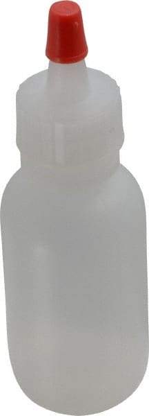 Dynalon Labware - 30 mL Dispensing Bottle - Polyethylene, Translucent, 3-3/4" High x 1-1/4" Diam, 3/4" Cap - All Tool & Supply