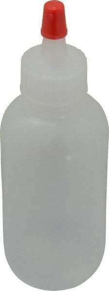 Dynalon Labware - 60 mL Dispensing Bottle - Polyethylene, Translucent, 4-1/4" High x 1-1/2" Diam, 3/4" Cap - All Tool & Supply