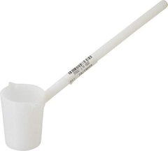 Dynalon Labware - 100 ml Polyethylene Short Dipper - 9" Long Handle - All Tool & Supply