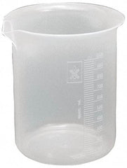 Dynalon Labware - 250 ml Polypropylene Griffin-Style Beaker - 10 ml Graduation, 2-51/64" Diam x 3-3/4" High - All Tool & Supply