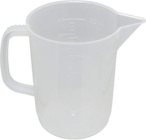 Dynalon Labware - 500 ml Polypropylene Graduated Beaker - 25 ml Graduation, 3-35/64" Diam x 4-9/16" High - All Tool & Supply