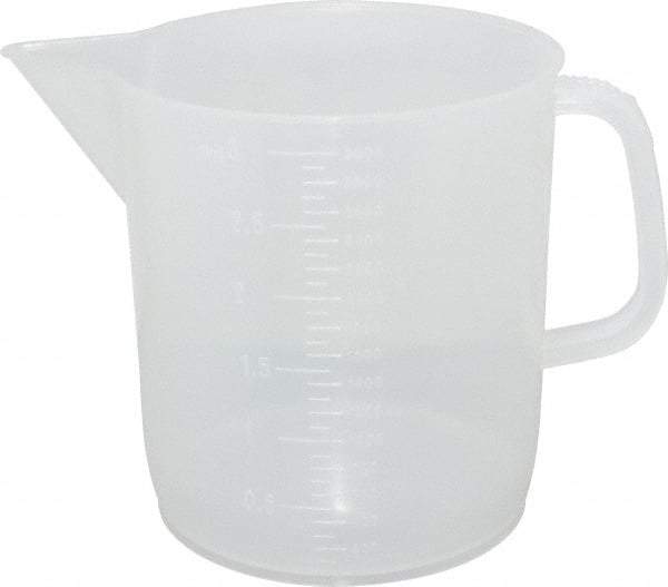 Dynalon Labware - 3,000 ml Polypropylene Graduated Beaker - 100 ml Graduation, 6-1/2" Diam x 7-5/64" High - All Tool & Supply