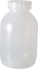 Bel-Art - 64 oz Wide-Mouth Bottle - Polypropylene, Translucent, 8.4" High x 4.9" Diam, 3/4" Cap - All Tool & Supply