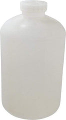 Bel-Art - 2 Gal Wide-Mouth Bottle - Polypropylene, Translucent, 13.1" High x 7.4" Diam, 3/4" Cap - All Tool & Supply