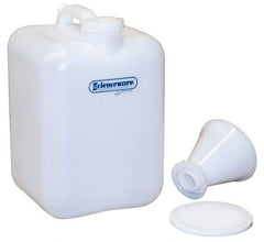 Bel-Art - 5 Gal Carboy - Polyethylene, White, 16" High x 9.6" Diam, 3/4" Cap - All Tool & Supply