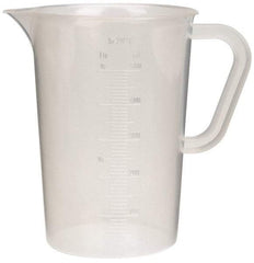 Bel-Art - 500 ml Polypropylene Graduated Pitcher - 10 ml Graduation, x 5-1/4" High - All Tool & Supply