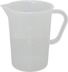 Bel-Art - 1,000 ml Polypropylene Graduated Pitcher - 50 ml Graduation, x 6-1/2" High - All Tool & Supply