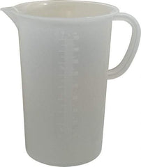 Bel-Art - 2,000 ml Polypropylene Graduated Pitcher - 100 ml Graduation, x 8-1/2" High - All Tool & Supply