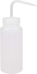 Bel-Art - 16 oz Wide-Mouth Bottle - Polyethylene, Translucent, 43mm Cap - All Tool & Supply