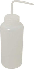 Bel-Art - 32 oz Wide-Mouth Bottle - Polyethylene, Translucent, 53mm Cap - All Tool & Supply