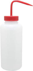 Bel-Art - 32 oz Wide-Mouth Bottle - Polyethylene, Translucent, 53mm Cap - All Tool & Supply