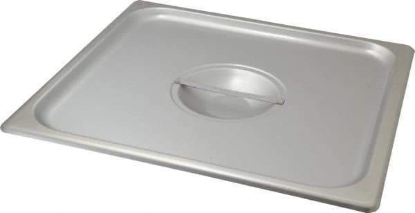 VOLLRATH - 13.9" Long x 12.9" Wide, Rectangular Stainless Steel Lid - Use with Food Pan - All Tool & Supply