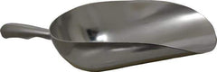 VOLLRATH - 40 oz Silver Cast Aluminum Round Bottom Scoop - 4.8" Wide Bowl, 3.6" Handle Length, 12.8" OAL - All Tool & Supply