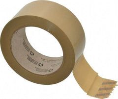 3M - 2" x 110 Yd Natural (Color) Rubber Adhesive Sealing Tape - Polypropylene Film Backing, 1.9 mil Thick, 44 Lb Tensile Strength, Series 371 - All Tool & Supply