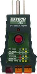 Extech - Receptacle Tester with GFCI - All Tool & Supply