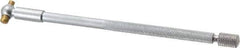 SPI - 5/16 to 1/2 Inch, 4.2 Inch Overall Length, Telescoping Gage - 4 Inch Long Handle, Hardened Tool Steel, Satin Chrome Finish and TiN Coated Working Faces - All Tool & Supply