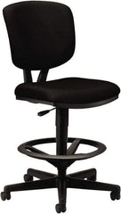 Hon - Swivel & Adjustable Stools Type: Adjustable Height Stool Base Type: Swivel - All Tool & Supply