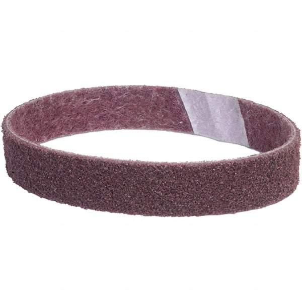 Norton - 1" Wide x 18" OAL, Aluminum Oxide Abrasive Belt - Aluminum Oxide, Medium, Nonwoven, Cloth Backing - All Tool & Supply