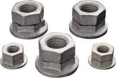 DISC-LOCK - 3/8-24 UNF Grade 8 Steel Free Spinning Hex Lock Nut - Magni 565 Finish - All Tool & Supply