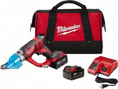 Milwaukee Tool - 3,000 SPM, 18 Volt, Inline Handle, Handheld Cordless Shear - All Tool & Supply