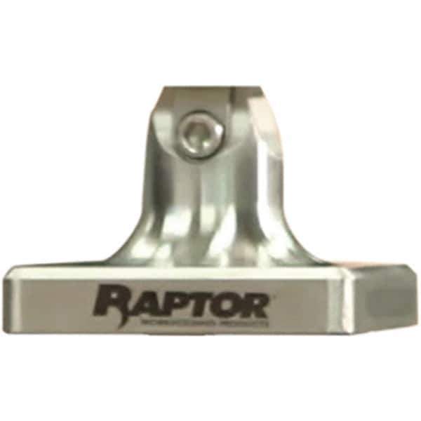 Raptor Workholding - 1-7/16" High x 2.07" Wide x 2.07" Long Dovetail Vise - 9/32" Jaw Opening Capacity, 5/64" High x 0.478" Wide Jaw, For 4 & 5 Axis Workholding Systems - All Tool & Supply