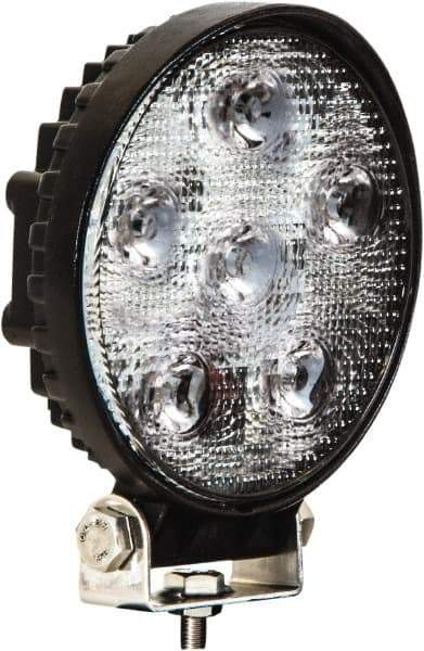 Buyers Products - 12 to 24 Volt, Clear Flood Beam Light - 1.5 Amps, 1,350 Lumens, 6 LED Lamp - All Tool & Supply