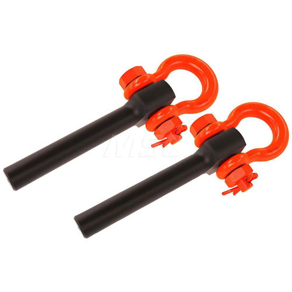 Hoist Ring Accessories; Type: Lifting Pin; Additional Information: Lewis Pin- 1-inch Diameter X 6-inch - Pair; For Use With: Granite