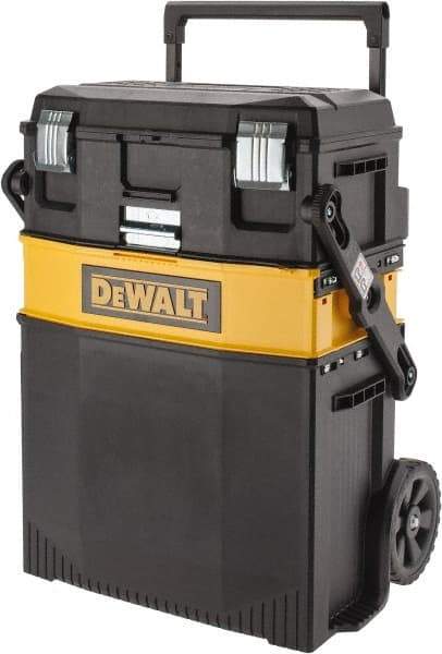 DeWALT - 29" Wide x 27" High x 21" Deep, Tool Cart - 90 Lb Capacity, Black - All Tool & Supply