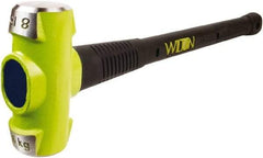 Wilton - 8 Lb Head, 36" Long Sledge Hammer - Steel Head, Steel Handle with Grip - All Tool & Supply