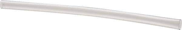 Made in USA - 6" Long, 2:1, PVC Heat Shrink Electrical Tubing - Clear - All Tool & Supply