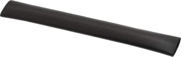 Made in USA - 6" Long, 2:1, PVC Heat Shrink Electrical Tubing - Black - All Tool & Supply