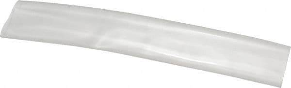 Made in USA - 6" Long, 2:1, PVC Heat Shrink Electrical Tubing - Clear - All Tool & Supply