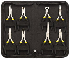 General - 8 Piece Mini Plier Set - Comes in Vinyl Case - All Tool & Supply