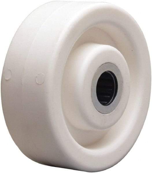 Hamilton - 4 Inch Diameter x 1-1/2 Inch Wide, Polyolefin Caster Wheel - 400 Lb. Capacity, 1-5/8 Inch Hub Length, 5/8 Inch Axle Diameter, Plain Bore Bearing - All Tool & Supply