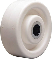 Hamilton - 4 Inch Diameter x 1-1/2 Inch Wide, Polyolefin Caster Wheel - 400 Lb. Capacity, 1-5/8 Inch Hub Length, 5/8 Inch Axle Diameter, Plain Bore Bearing - All Tool & Supply